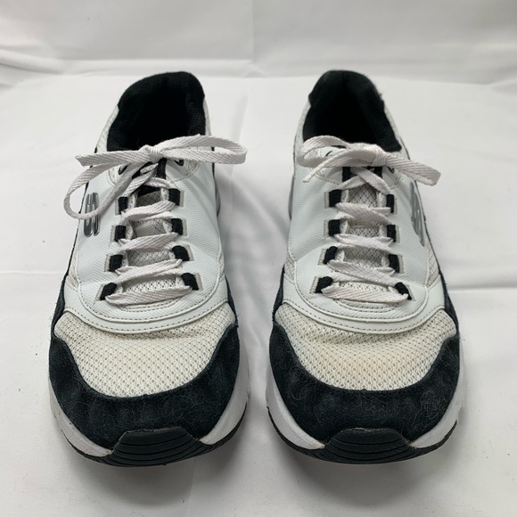 Skechers Womens Skech Air Extreme 12922 White Casual Shoes Sneakers Size 8.5 - Picture 1 of 10